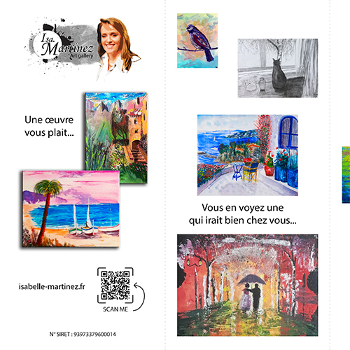 Flyer vente de tableau